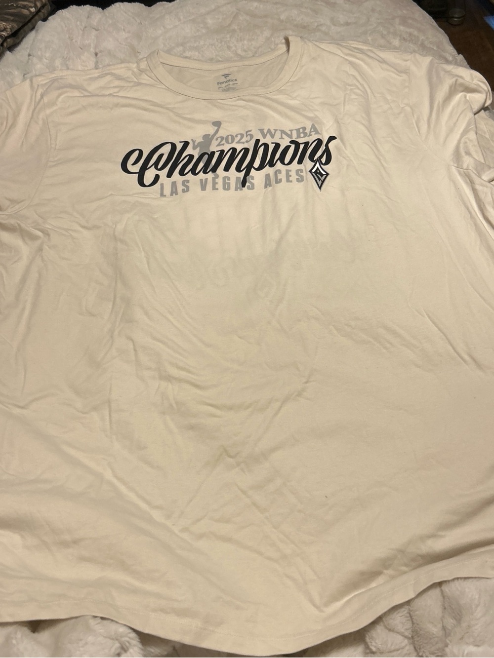 Fanatics White Las Vegas Aces Champions Graphic Tee